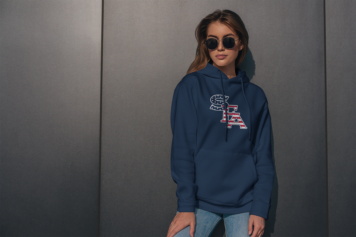SFA NAVY Hooded Sweatshirt – SBA THREAD