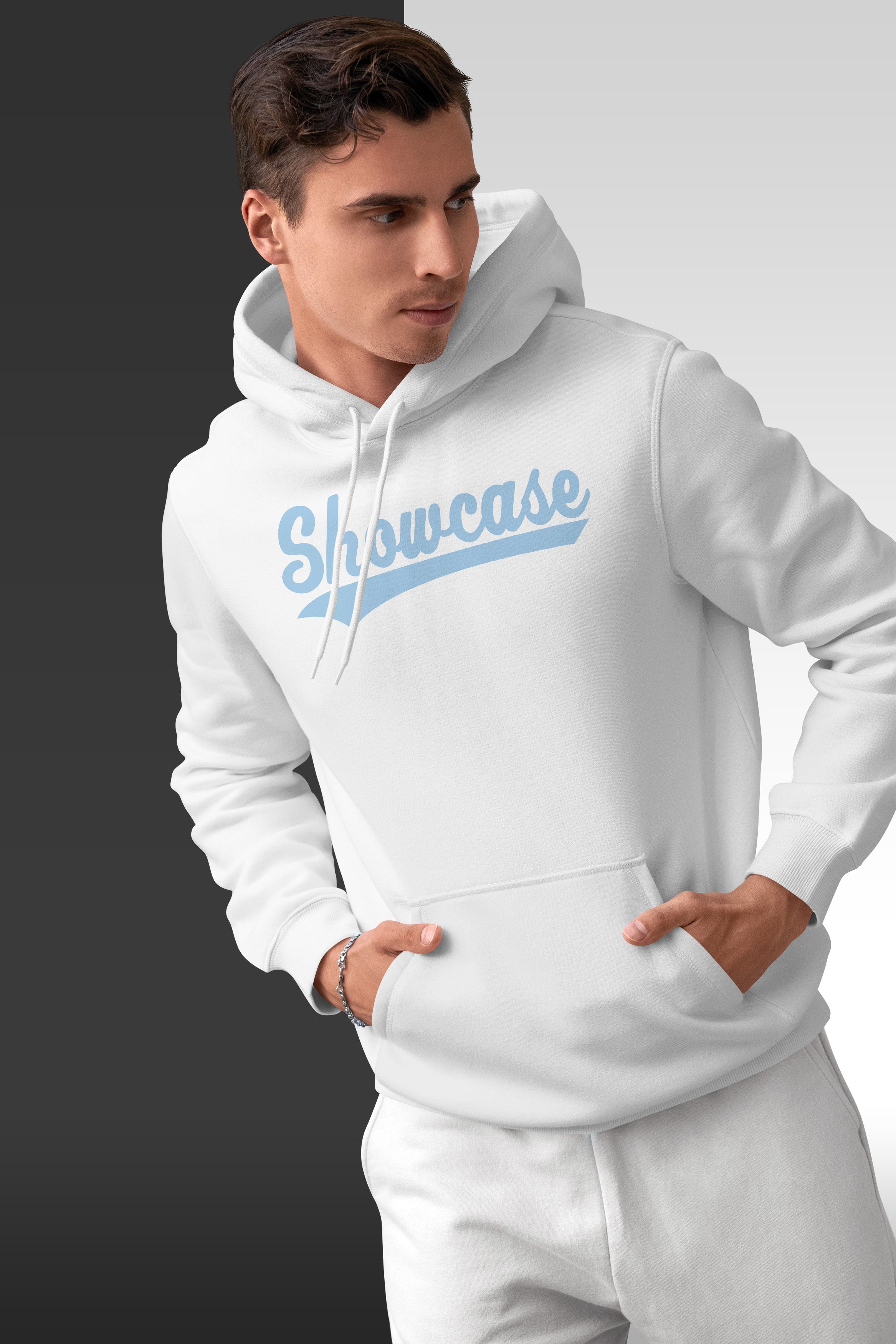 SBA WHITE COLUMBIA SHOWCASE HOODIE